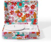 Crosley Cruiser Plus platenspeler - Groovy bloemen - Bluetooth in/uit