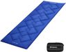 Kingcamp Monhike Co. Ltd Camp Pad Camping Veldbedmat - Oplegger voor opklapbed, deken van 100% katoen, blauw