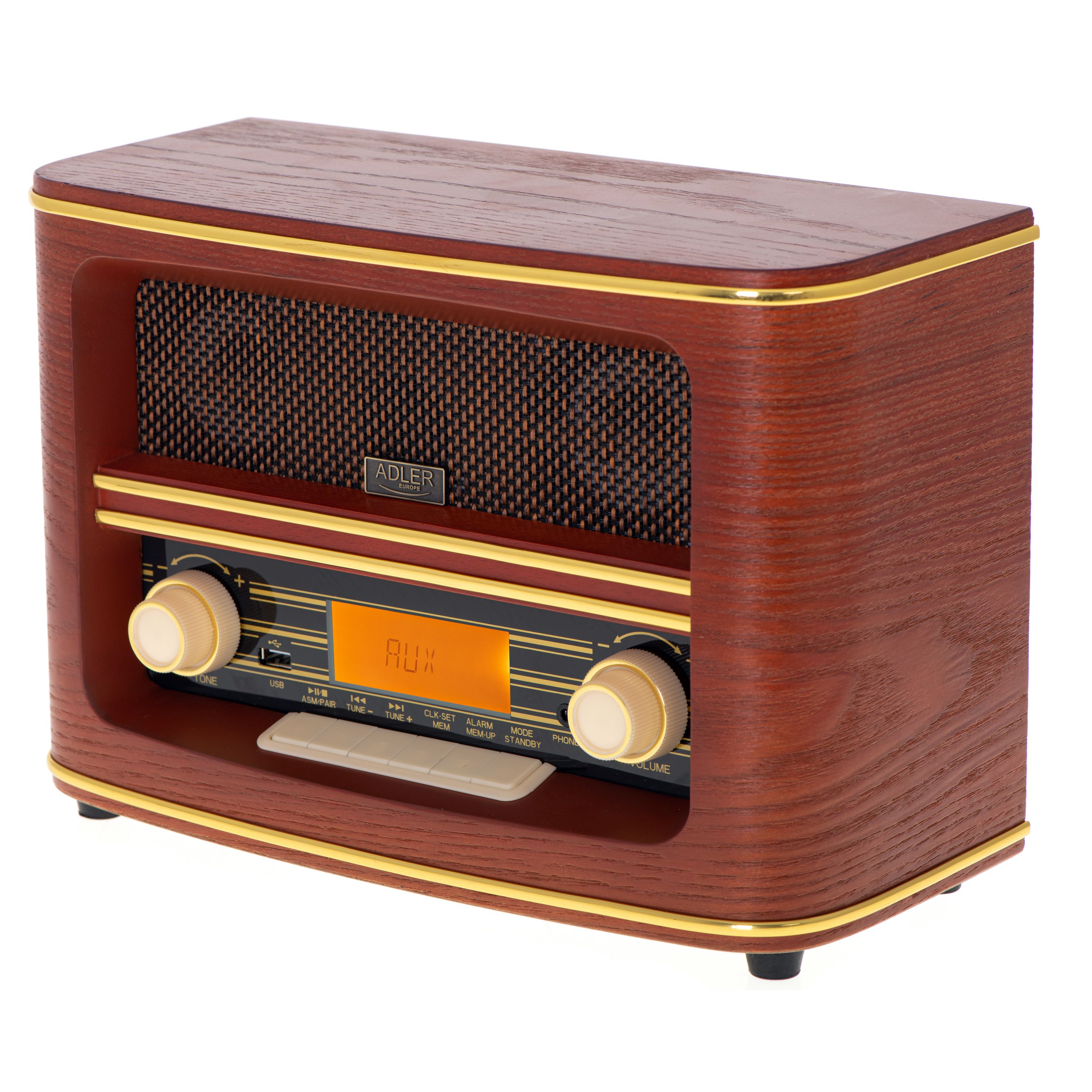 Adler AD 1187 Portable Digital Radio - Brown