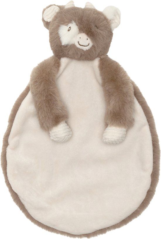 Happy Horse Koe Casey Knuffeldoek 26 cm - Bruin