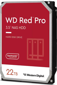 Western Digital Red Pro 22TB 3.5" NAS HDD - 7200 RPM SATA III