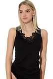 Cotton Prime Onderhemd zwart