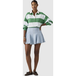 Levi's Godet Mini Lightweight Skirt Maat: W28 | Mini Rokken Outlet | Dames | Blauw