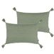 Yard Caliche Getextureerd Polyester Gevuld Kussen - Twin Pack, 40 x 60cm