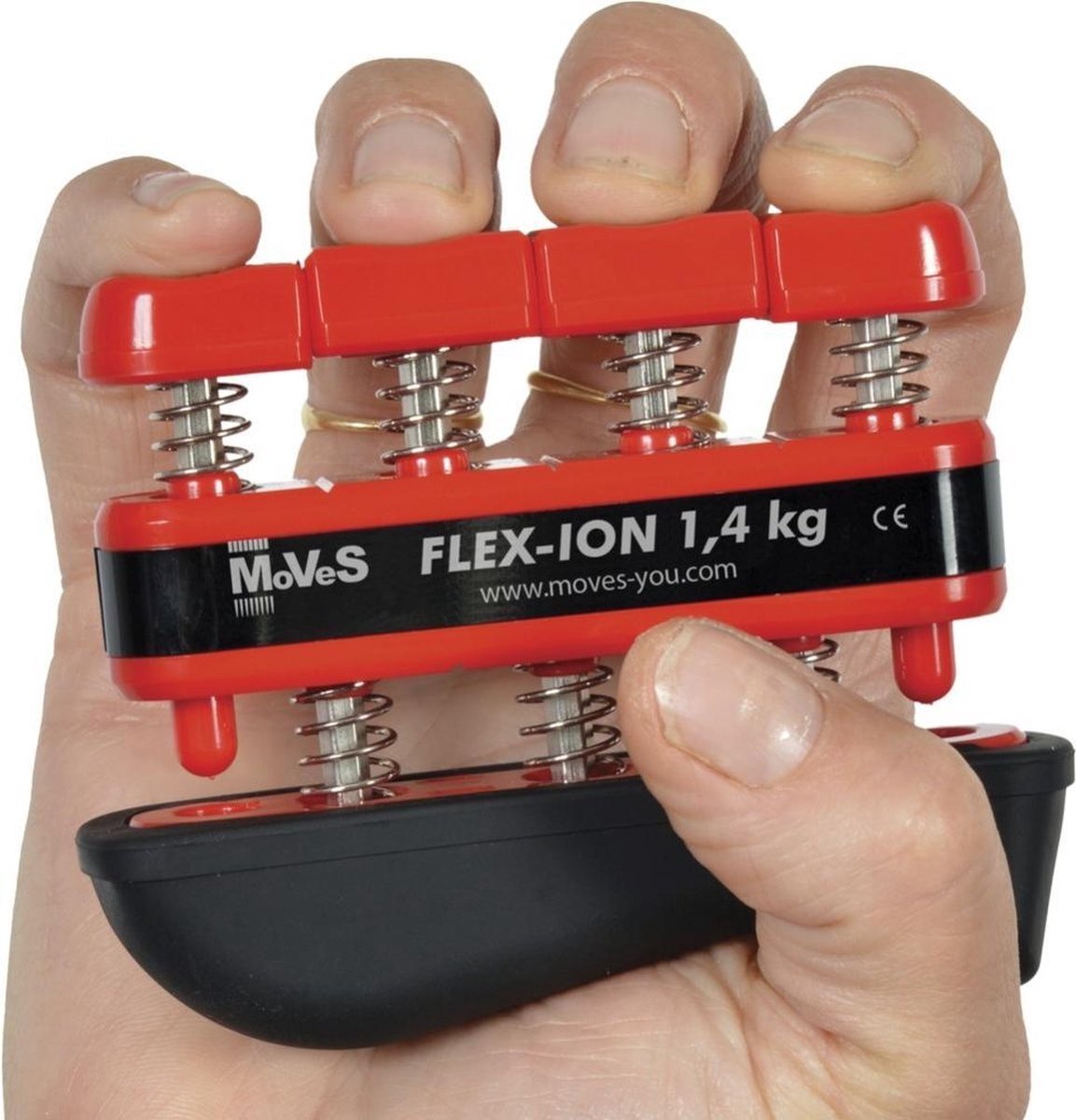 MSD Vingertrainer Flex-Ion Medium - Rood | Handtrainer | MoVeS