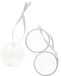 Gerimport DIY kerstballen - 8x st - D4 cm - doe het zelf hobby kerstballen - transparant