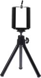 LUQ Mini Statief Smartphone Tripod Camera Telefoon Houder - Zwart