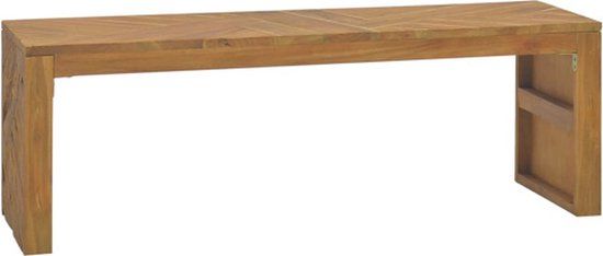 vidaXL Tv-meubel 110x60x38 cm massief teakhout