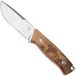 Fox Knives Rifle Windage FX-661 OL, Olive Wood couteau à lame fixe, Raven Knives design