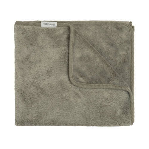 Baby's Only Baby's Only baby ledikantdeken Cozy 100x135 cm urban green