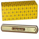 HELLA 2PS 013 300-021 Parkeerlicht - Shapeline Tech - LED - 24/12V - Opbouw/Gekleefd - Lenskleur: Geel - LED lichtkleur: Geel - Kabel: 450mm - Stekker: AMP - 2-polig - rechts/links - Aantal: 1