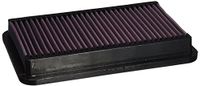 K&N vervangingsfilter compatibel met Toyota Cressida 2.0 109 pk, 2.8 1981-1984, Pickup 2.4, Van 2.0, 4Runner 2.4 1984-1989 (33-2009)