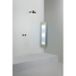 Sunshower Round Medium Plus infrarood + UV licht opbouw incl. installatieset hoek 140x33x25cm Sand White M0600-M0106-SML0800