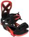 Bent Metal Anvil Snowboardbindingen Rood L