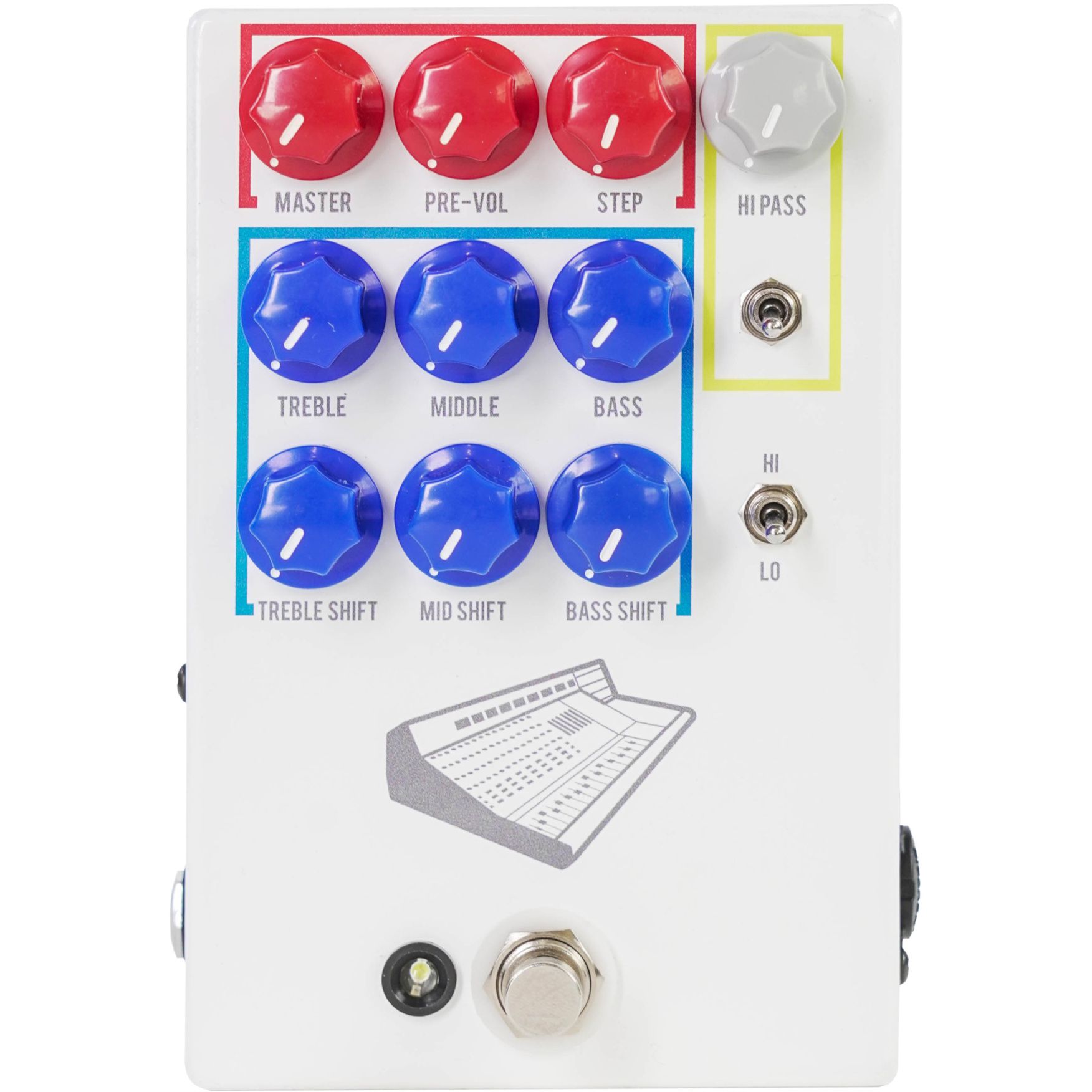 JHS Pedals Colour Box V2 - Gitaareffectpedaal