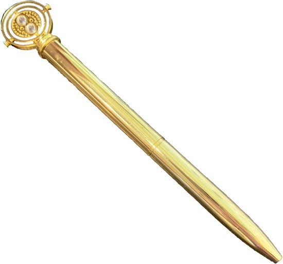 The Carat Shop Harry Potter Metallic Pen with 3D Charm Time Turner