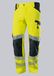 BP 2040-844-6656 werkbroek voor heren, 79,5% polyester, 16,5% katoen, 4% elastaan, waarschuwingsgeel/antraciet, 3D-snit, ergonomische pasvorm, maat 48N