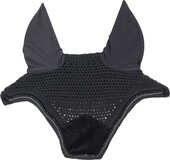 Kentucky Fly Veil Wellington Velvet pearls - Black - Full