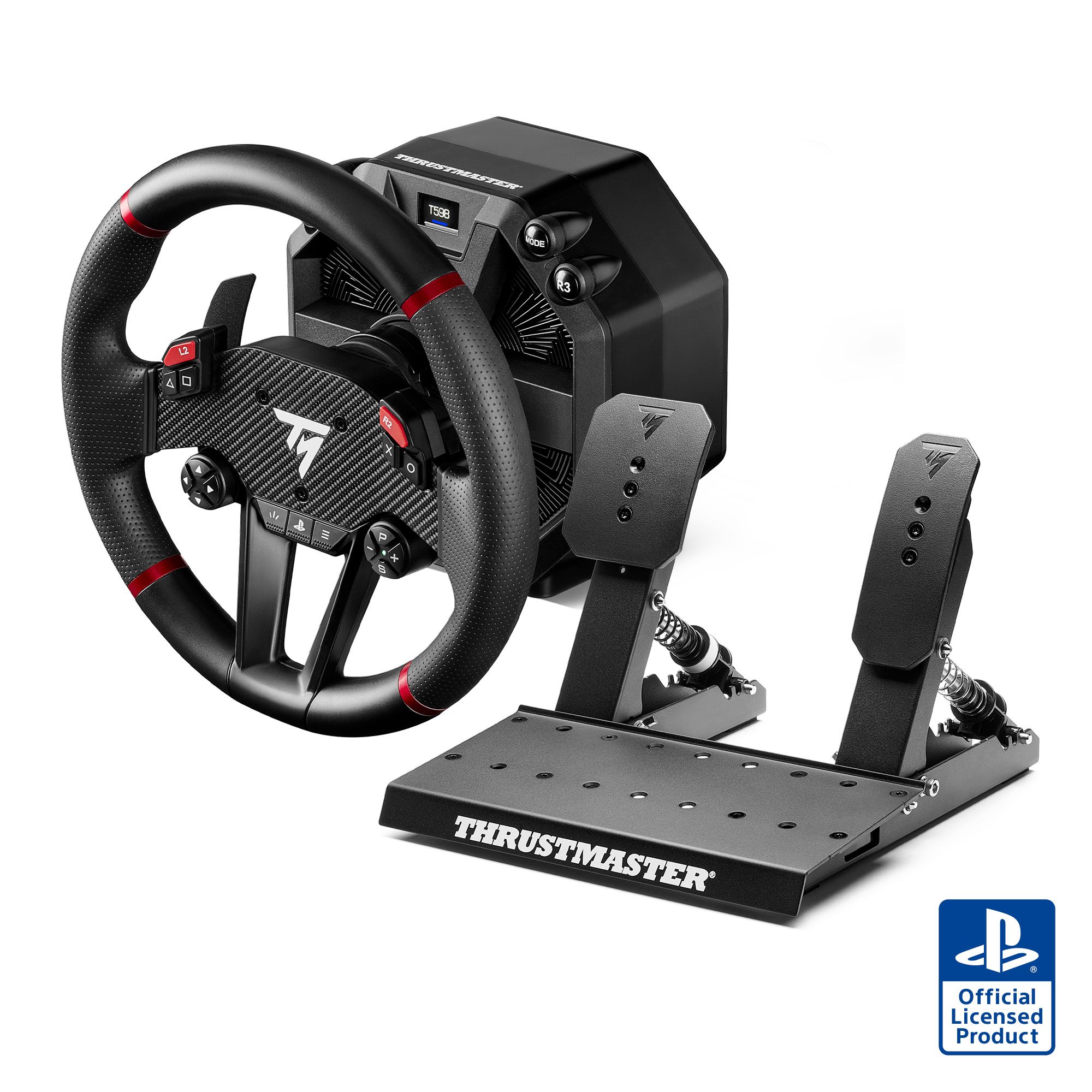 Thrustmaster T598 - Direct Axial Drive Force Feedback Racestuur voor PS5, PS4, PC - Next-gen Direct Drive