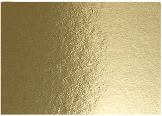 Metallic Foliekarton A4 210x297 mm 280 gr goud 10 vellen
