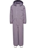 hummel hmlJR CHEVRON SNOWSUIT WP 10K Unisex Kinderen Grijs Polyester