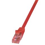 LogiLink 1m Cat6 U/UTP Netwerkkabel Rood