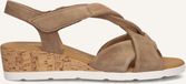 Gabor 761 Sandalen - Met Sleehak - Dames - Taupe - Maat 42