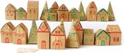 Graine Creative Adventshuisjes knutselset, kerstdorp, doe-het-zelf adventskalender