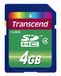Transcend 4GB SDHC Class 4 - Blue