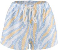 P.J. SALVAGE CO. Pyjamashorts Tiger Dots Lichtblauw Dames XS