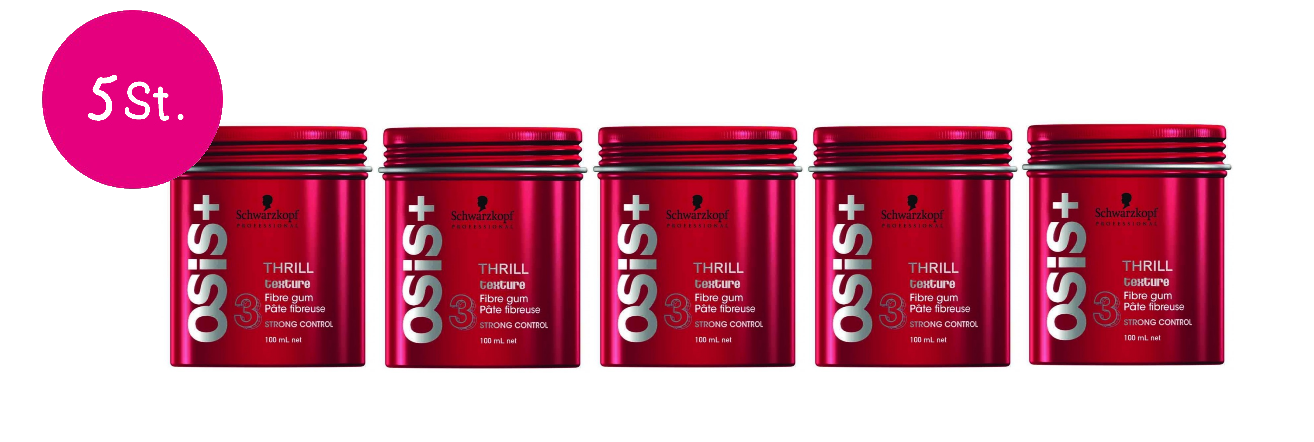 Schwarzkopf 5x Osis Thrill Fibre Gum 100ml