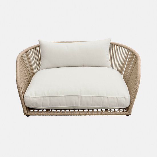 LOBERON Huisdierenbank Belvidere beige/crème
