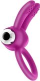 S Pleasures Penisring S Pleasures Duo Flap Duo Roze Flexibel Kunststof