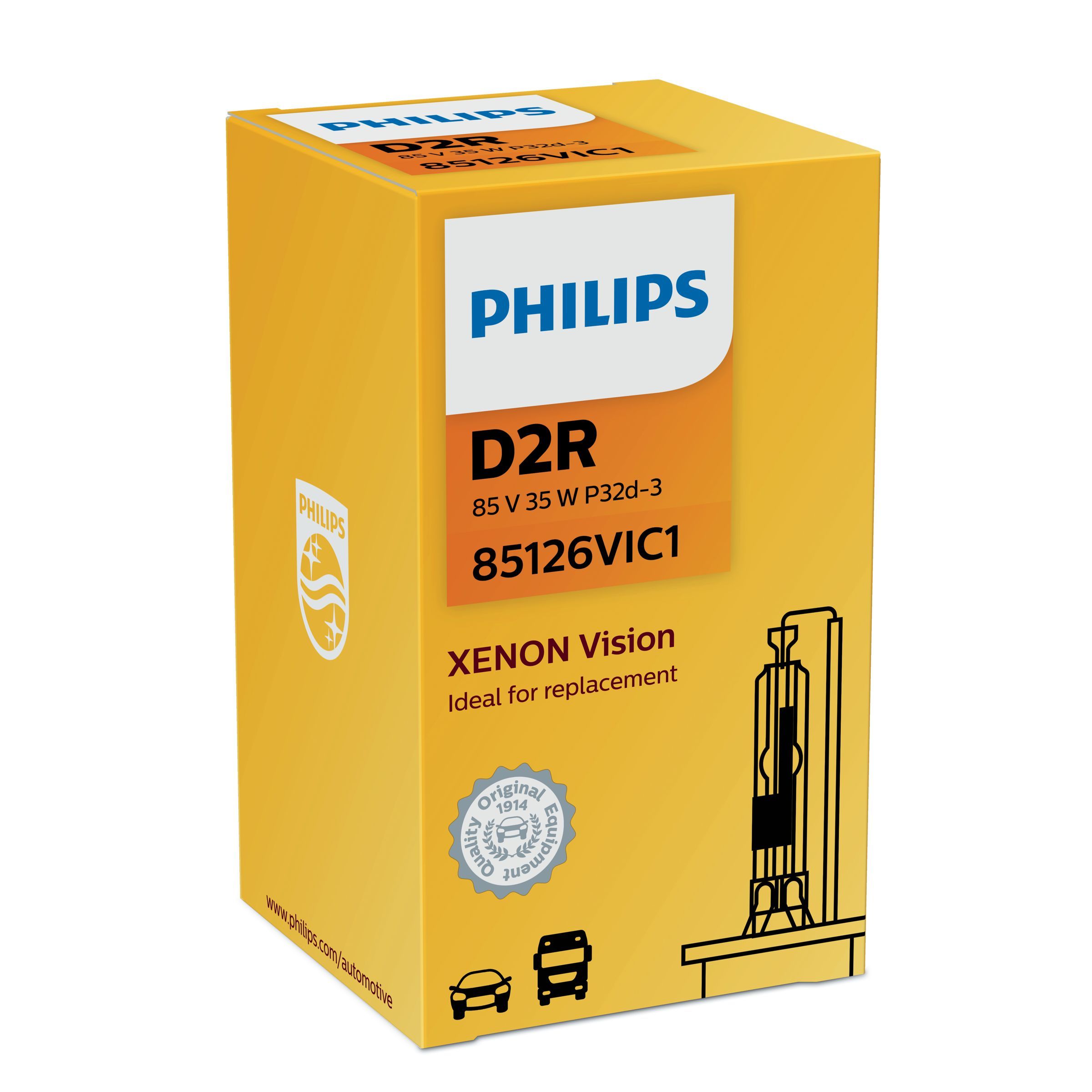 Philips Vision Type lamp: D2R, xenon autolamp