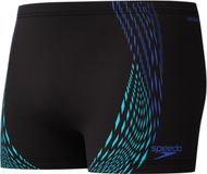 Speedo Eco Duo Logo Aquashort Heren Sportzwembroek - Zwart/Blauw