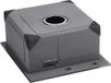 VEVOR Keukenspoelbak Enkele Bak Inbouwspoelbak Rvs 40x45x19cm Spoelbak