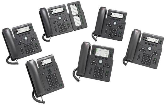 Cisco 6821 - IP Phone - Black