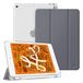 Fintie Hoes Case voor iPad Mini 5 2019 met Potlood Houder - Ultradunne Superlichte Beschermhoes met Transparante Achterkant Afdekking met Auto Sleep/Wake voor iPad Mini 5e generatie, Hemelgrijs