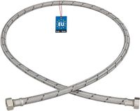 KOTARBAU® Flexibele Aansluitslang 3/8" x 3/8" - Flexibele Kraanslang 120 cm - Sanitaire Aansluitslang - Flexibele Verbindingsslang - Aansluitslang Armatuur - met Roestvrijstalen Vlechtwerk