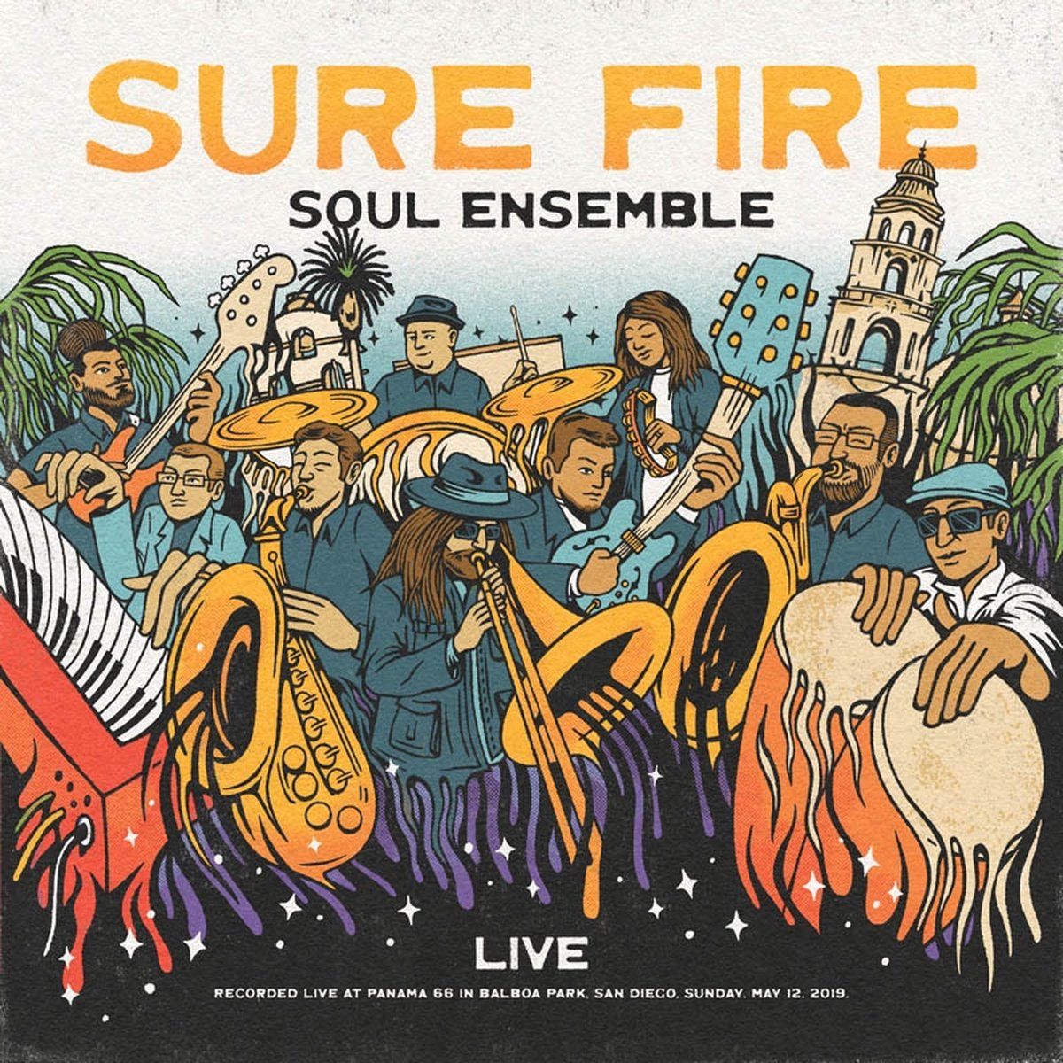 Konkurrent Konkurrent Sure Fire Soul Ensemble - Live At Panama 66 (LP)