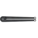KS TOOLS Zweilochmutterndreher, verstellbar, 263 mm