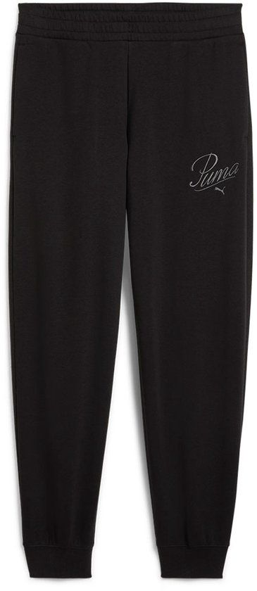 Puma Ess Script Comfort Trainingsbroek Zwart XS Vrouw