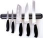 Support magnétique pour couteaux avec bande de fixation pour couteaux, ciseaux, outils et clés