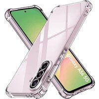 Phonillico® Case voor Samsung Galaxy A56 5G - Schokbestendige bescherming Zacht TPU Transparant