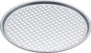 KitchenCraft Geperforeerde Pizzapan / Metalen Pizza Bakplaat - 33 Centimeter