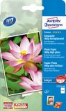 Avery C2553-40 Hoogglans Wit Fotopapier