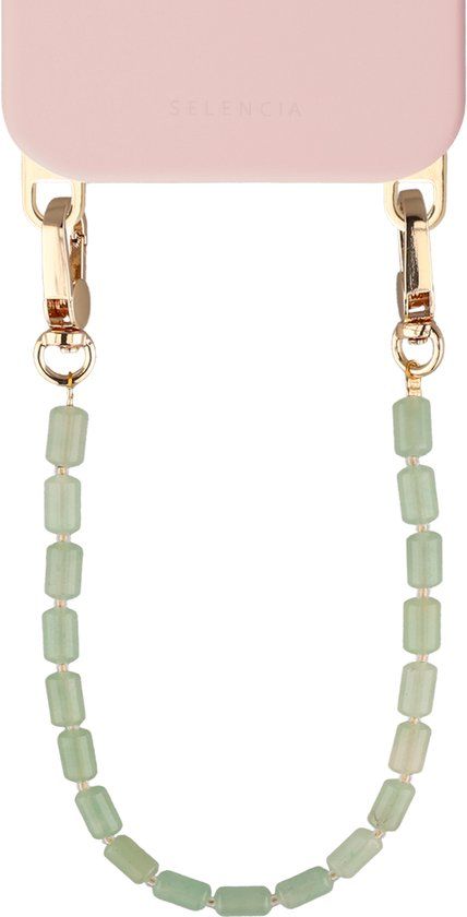 Selencia Universeel Sorbet Pop telefoonkoord - Telefoon Ketting - GSM Koord - Groen