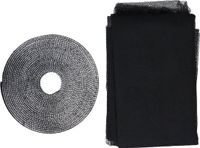 Guard and Care Horrengaas - voor ramen/raamhor - 150 x 130 cm - zwart