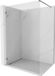 Mexen Lunar douchescherm Walk-in links 140 x 200 cm, transparant 8 mm, gun metal