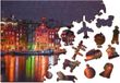 Wooden City Amsterdam by Night XL Wooden Puzzle - Multicolor - 5904151820928